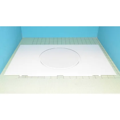 Biała szyba do okapu Amica 90 cm 1034421