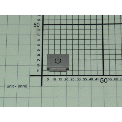 Przycisk wł/wył srebrny (1037772)