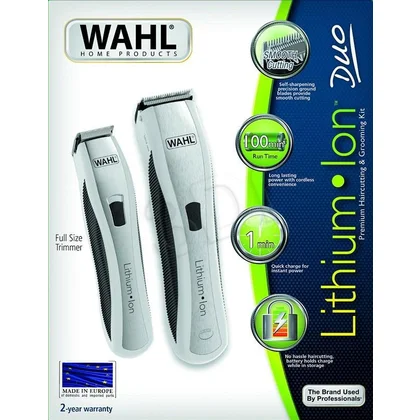 Bezprzewodowy zestaw do strzyżenia i modelowania Wahl Lithium Ion Vario Combo 1481-0465 4-40 mm, trymer 2-24 mm