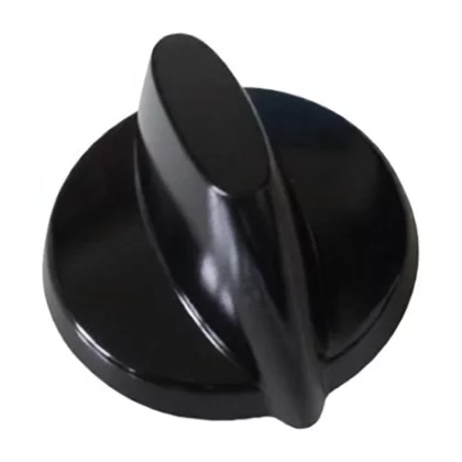 Pokrętło palnika do płyty gazowej Whirlpool / Indesit / Ariston / Hotpoint czarne 480121104819 C00312690