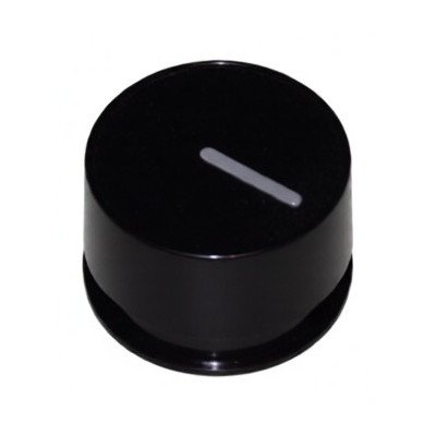 Pokrętło czarne do kuchenki Amica 9057379