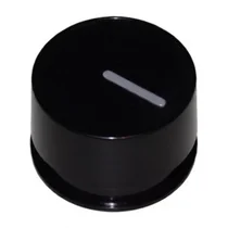 Pokrętło czarne do kuchenki Amica 9057379