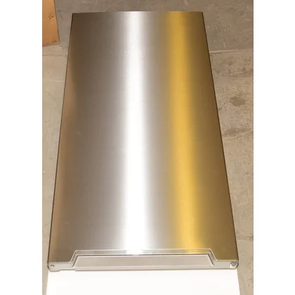 Drzwi chłodziarki do chłodziarko-zamrażarki Amica INOX ze zintegrowanym uchwytem