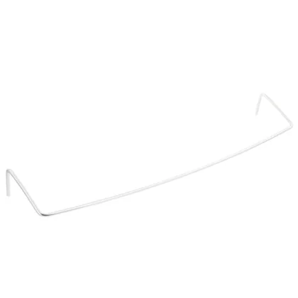 Szyna półki na butelki do lodówki Electrolux / AEG cynkowa 438,8 x 93,5 mm