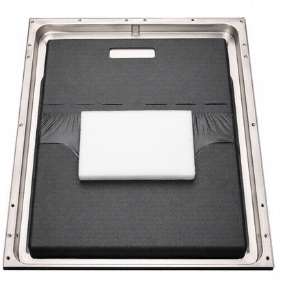 Wewnętrzna część drzwi z uszczelką Midea do zmywarki Kenwood KDW60W15/A