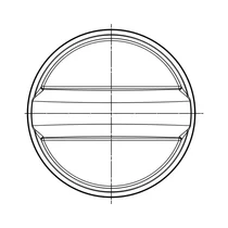 Pokrętło termostatu do chłodziarki i zamrażarki Electrolux / AEG 2062986241