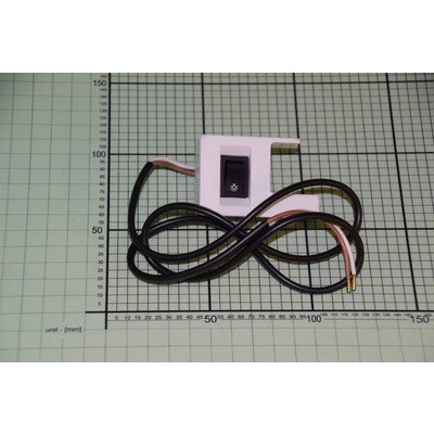 Wyłącznik oświetlenia kompletny biały (1016154)