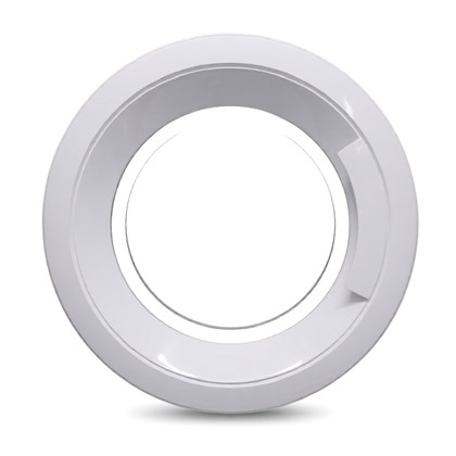 Zewnętrzne obramowanie drzwi pralki Electrolux / AEG biało-srebrne 464 mm 1328289325