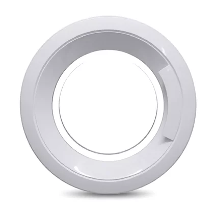 Zewnętrzne obramowanie drzwi pralki Electrolux / AEG biało-srebrne 464 mm 1328289325