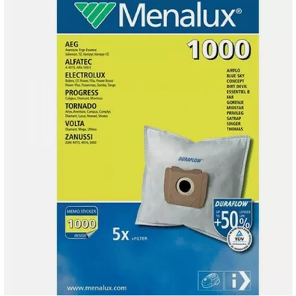 Worki do odkurzacza Electrolux / AEG 5 szt. z filtrem 9001961326