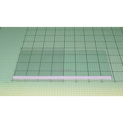Półka szklana do zamrażarki Amica 385 x 170 x 4 mm 1020061