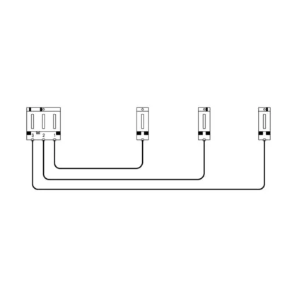 Elementy elektryczne do pralek r Wiązka kabli do pralki Electrolux / AEG 1324403128