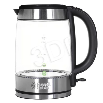 Czajnik elektryczny Russell Hobbs Glass 21600-70 1,7 l 2200 W przezroczysto-czarny
