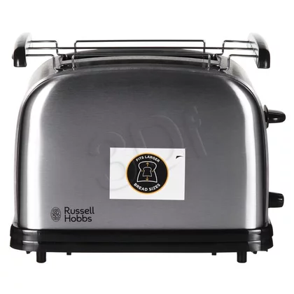 Toster Russell Hobbs Oxford 20700-56 1000 W czarno-srebrny