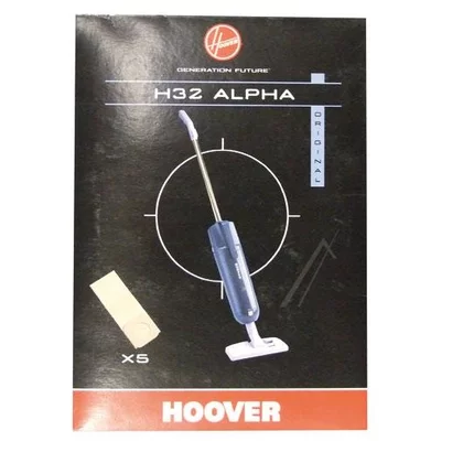 Części zamienne HOOVER Worki papierowe H32 do odkurzacza Hoover Alpha 5 szt. 09176629