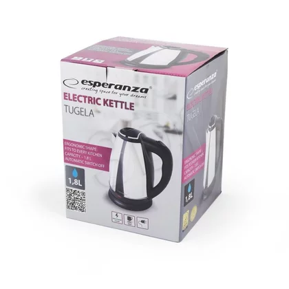 Czajnik elektryczny Esperanza Tugela EKK004S 1,8 l 2200 W inox błyszczący