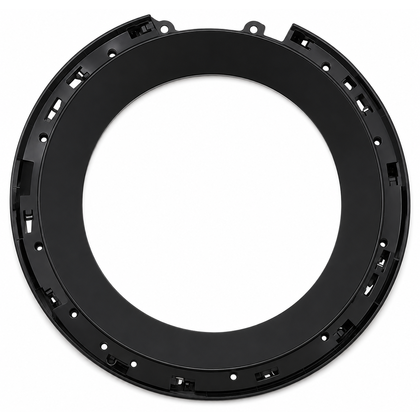 Ramka zewnętrzna drzwi pralki Beko / Grundig / Arçelik 2841570500 C00868372 czarna oryginał