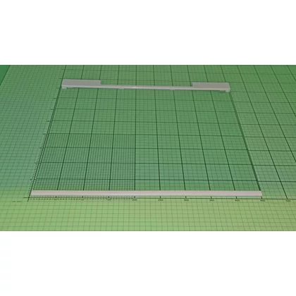 Półka szklana z ramkami do lodówki Amica 445 x 425 x 4 mm 1036291