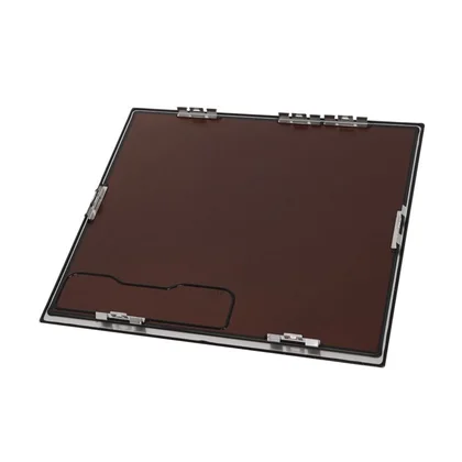 Płyty szklane Ceramika z ramką do płyty grzejnej AEG / Electrolux nierdzewna 576 x 516 mm