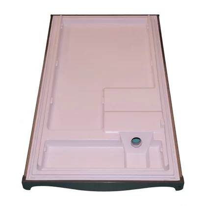 Drzwi chłodziarki do chłodziarko-zamrażarki Amica inox 1036553