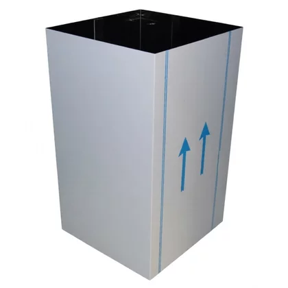 Maskownica dolna do okapu Amica inox no logo 1038412