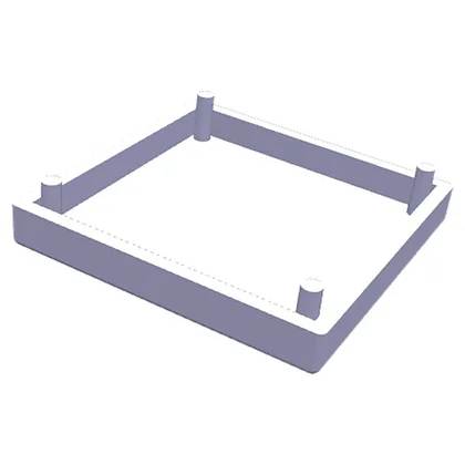 Nakładka śruby uchwytu drzwi chłodziarki Electrolux / AEG 2634014019