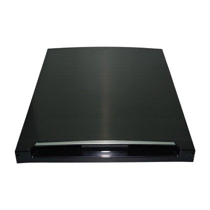 Drzwi zamrażarki do chłodziarko-zamrażarki Amica czarny INOX ze zintegrowanym uchwytem 1046636