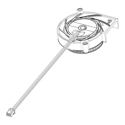 Wentylator modułu indukcji Electrolux / AEG LENZ