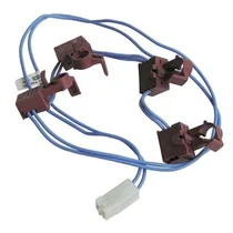 Kable do kuchenek Whirlpool Komplet mikroprzełączników zapalacza do płyty gazowej Whirlpool 481227138495 C00319361