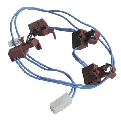 Kable do kuchenek Whirlpool Komplet mikroprzełączników zapalacza do płyty gazowej Whirlpool 481227138495 C00319361