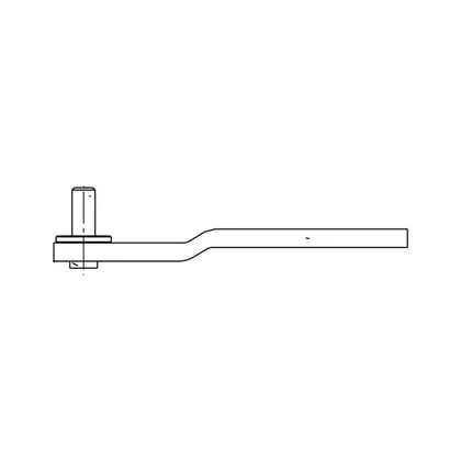 Zawias dolny drzwi lodówki Electrolux / AEG 2060817059