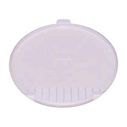 Pokrywa filtra pompy odpływowej do pralki Amica biała 8010497