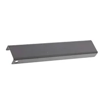 Lewa przednia pokrywa szuflady grzewczej Electrolux / AEG czarna