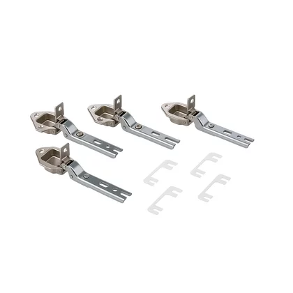 Części zamienne BOSCH/SIEMENS Zestaw zawiasów drzwi do lodówki pod zabudowę Bosch / Siemens 4 sztuki 00268700