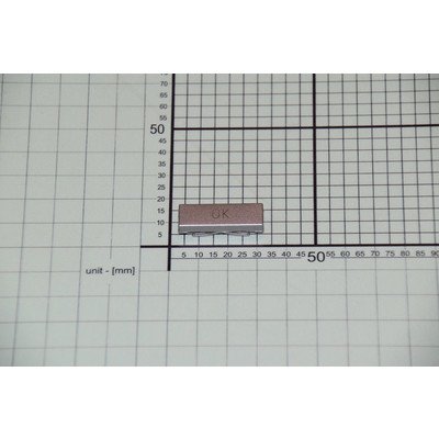 Przycisk programatora 58_TaHX środkowy z nadrukiem (9069992)