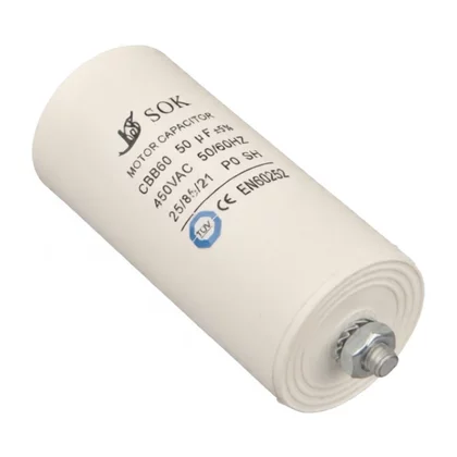 Kondensator silnika do urządzeń AGD Domax 50 µF 450 V 27016
