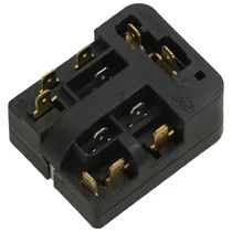 Sprężarki, akcesoria, przekaźnik Blok przyłączeniowy PTC z zabezpieczeniem silnika sprężarki do lodówki Electrolux / AEG 2425640170