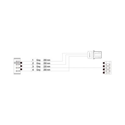 wiazka kablowa,modul LED,modul,XC01BS003/BC004