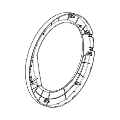 Zewnętrzne obramowanie drzwi pralki (1325183018)