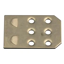 Dolne mocowanie zawiasu drzwi do lodówki Ariston / Indesit / Hotpoint / Whirlpool 30x40 z 6 otworami C00075566 482000027341