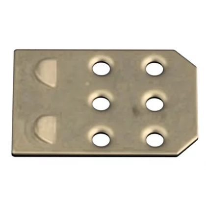 Dolne mocowanie zawiasu drzwi do lodówki Ariston / Indesit / Hotpoint / Whirlpool 30x40 z 6 otworami C00075566 482000027341