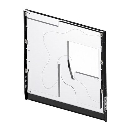 Panel zewnętrzny drzwi do zmywarki Electrolux / AEG inox 140217280027