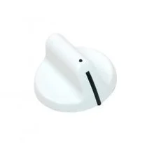 Białe pokrętło programatora do pralki Whirlpool / Bauknecht 481241318294 C00373798
