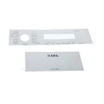 Wkładka panelu sterowania do pralki Electrolux / AEG 1328585110