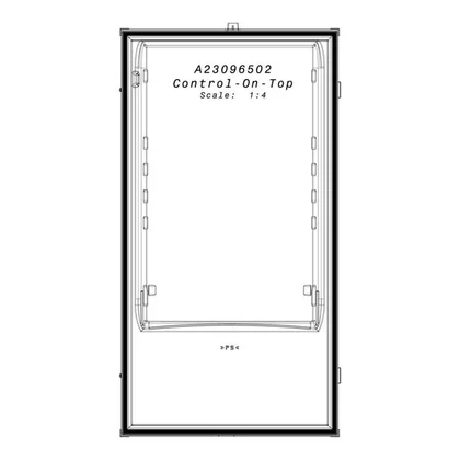 Drzwi chłodziarki Electrolux / AEG białe 531,2 x 997 mm