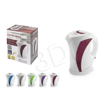Czajnik elektryczny Esperanza Iguazu EKK001R 1,8 l 2200 W bordowy