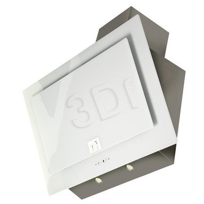 Okap Kominowy Akpo WK-9 PLATO 90 BIAŁY (Biały 440m3/h 900mm)
