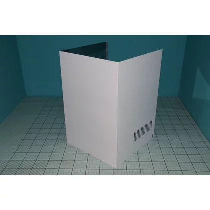 Maskownica górna do okapu Amica inox 276 x 273 x 400 mm 1032426