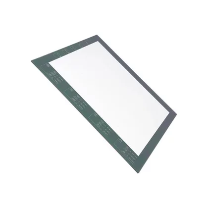 Szyba wewnętrzna drzwi piekarnika Electrolux / AEG z sitodrukiem 504 x 397 mm 3874994027