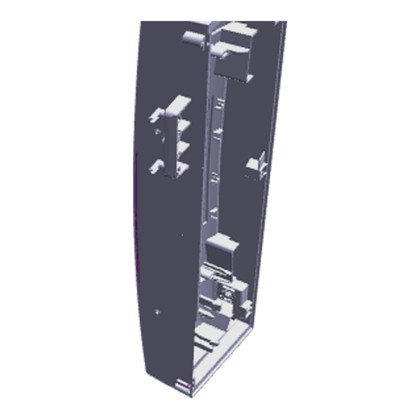 Panel kontrolny zmywarki, inox (8071474046)